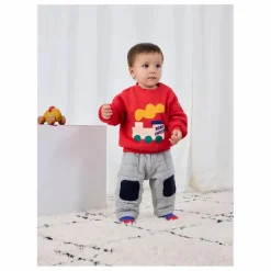 Sweat Train Coton Bio | Rouge