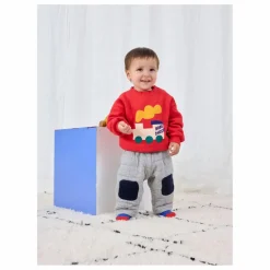 Sweat Train Coton Bio | Rouge