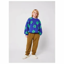 Sweat Trèfles Coton Bio | Bleu
