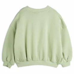 Sweat Violon Coton Bio | Vert amande