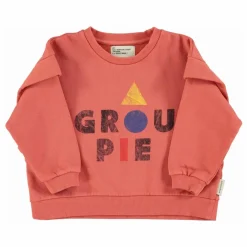 Sweat Volants Groupie Coton Bio | Corail