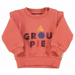 Sweat Volants Groupie Coton Bio | Corail
