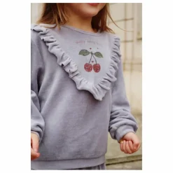 Sweat Wally Volants | Gris