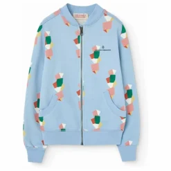 Sweat Zebra | Bleu ciel