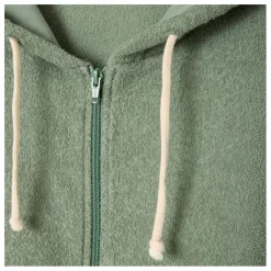 Sweat Zippé Bobypark Coton Bio | Vert argile