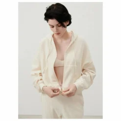 Sweat Zippé Bobypark Coton Bio | Ecru