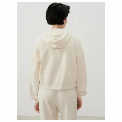 Sweat Zippé Bobypark Coton Bio | Ecru