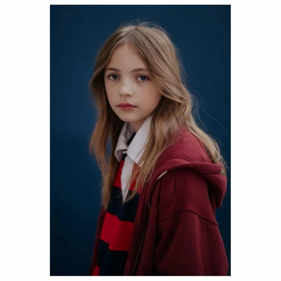 Sweat Zippé Coton Bio | Bordeaux