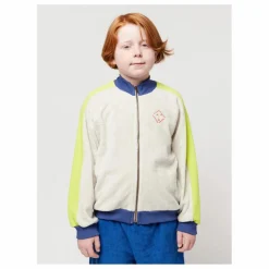 Sweat Zippé Coton Bio Eponge Shadow | Gris