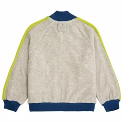 Sweat Zippé Coton Bio Eponge Shadow | Gris
