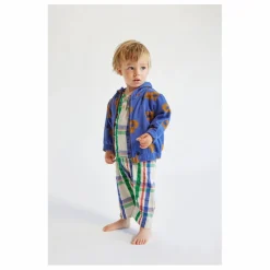 Sweat Zippé Coton Bio Guitares Bébé | Bleu