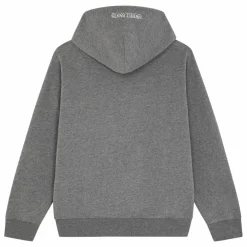 Sweat Zippé Iconic | Gris chiné