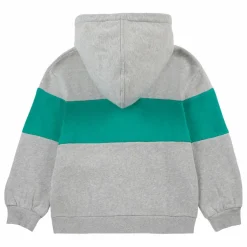Sweat Zippé Joy Coton Bio | Gris chiné
