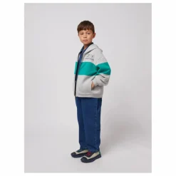 Sweat Zippé Joy Coton Bio | Gris chiné
