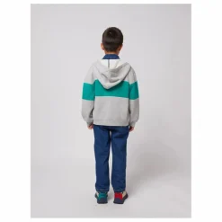 Sweat Zippé Joy Coton Bio | Gris chiné