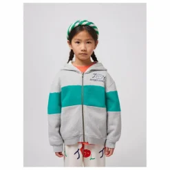 Sweat Zippé Joy Coton Bio | Gris chiné
