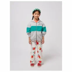 Sweat Zippé Joy Coton Bio | Gris chiné