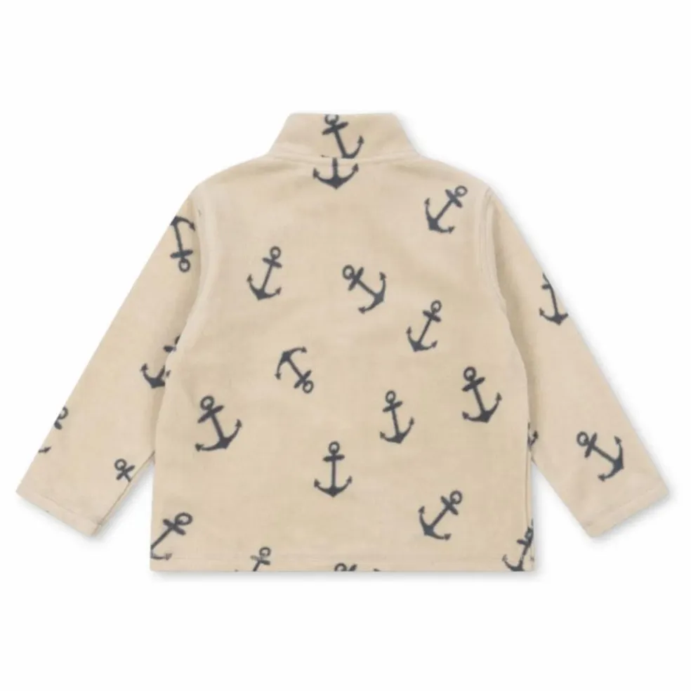Sweat Zippé Polaire Tavi Arches Fibres Recyclées | Beige