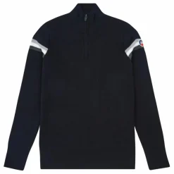 Sweat Zippé Wengen | Bleu marine