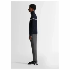 Sweat Zippé Wengen Fiz II Laine Mérinos | Bleu marine