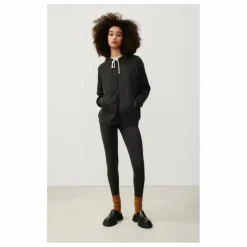 Sweat Zippé Ypawood | Carbone