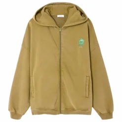 Sweat Zippé Zoky Coton Bio | Camel