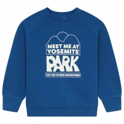 Sweatshirt col rond | Bleu nuit