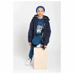 Sweatshirt col rond | Bleu nuit