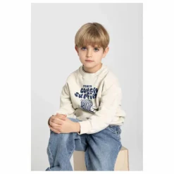 Sweatshirt col rond | Naturel