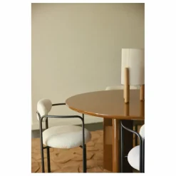 Table à diner ronde Joe | Caramel