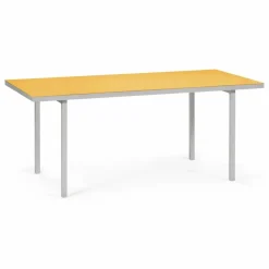 Table à dîner Alu, Muller Van Severen | Jaune