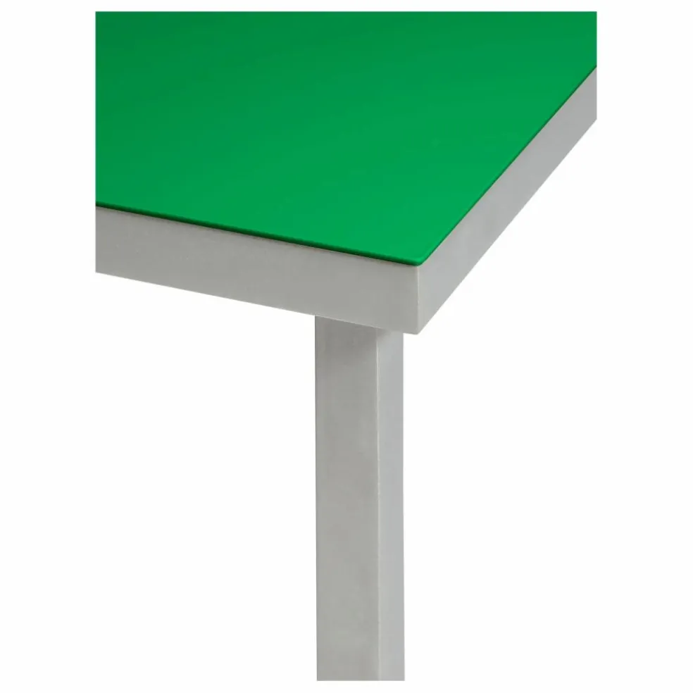 Table à dîner Alu, Muller Van Severen | Vert