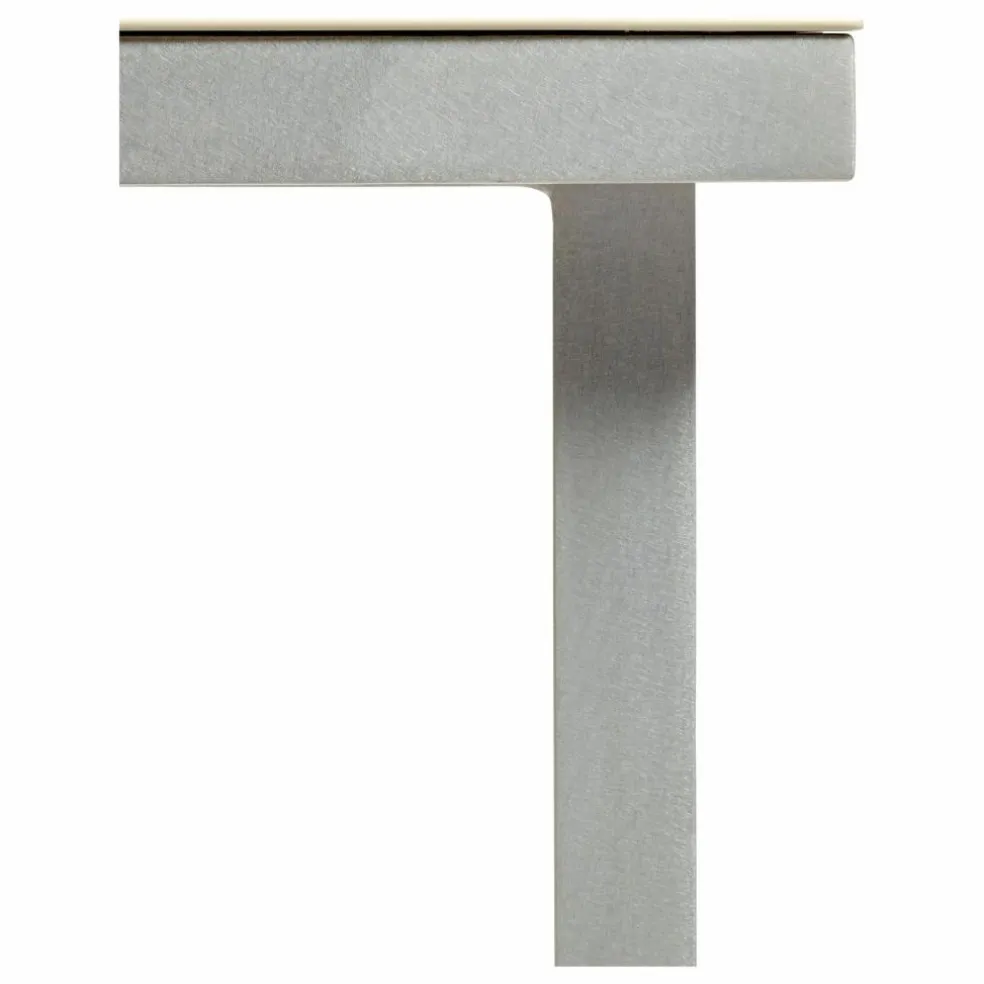 Table à dîner Alu, Muller Van Severen | Ivoire