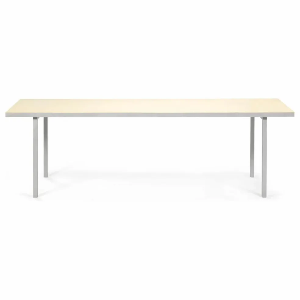 Table à dîner Alu, Muller Van Severen | Ivoire