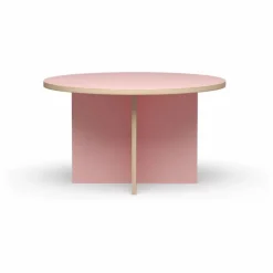 Table à dîner ronde | Rose
