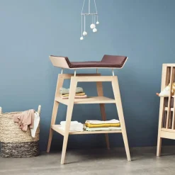 Table à langer et matelas Linéa | Chêne