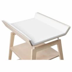 Table à langer et matelas Linéa | Hêtre