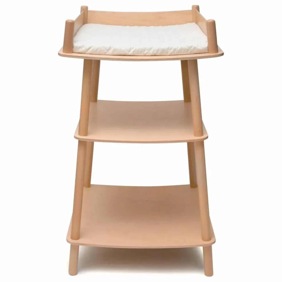 Table à langer Pago avec matelas | Hêtre