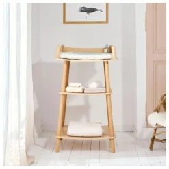 Table à langer Pago avec matelas | Hêtre