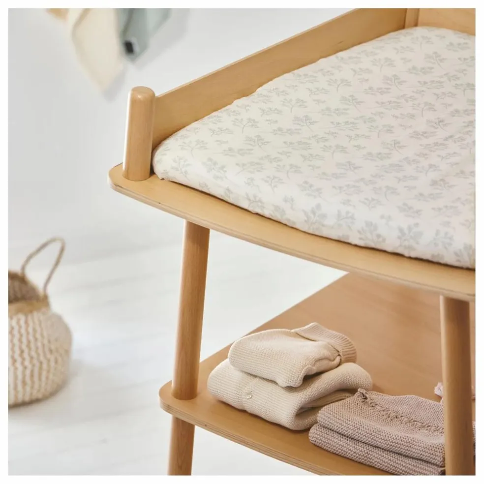 Table à langer Pago avec matelas | Hêtre