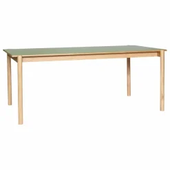 Table à manger en chêne Oblique | Olive
