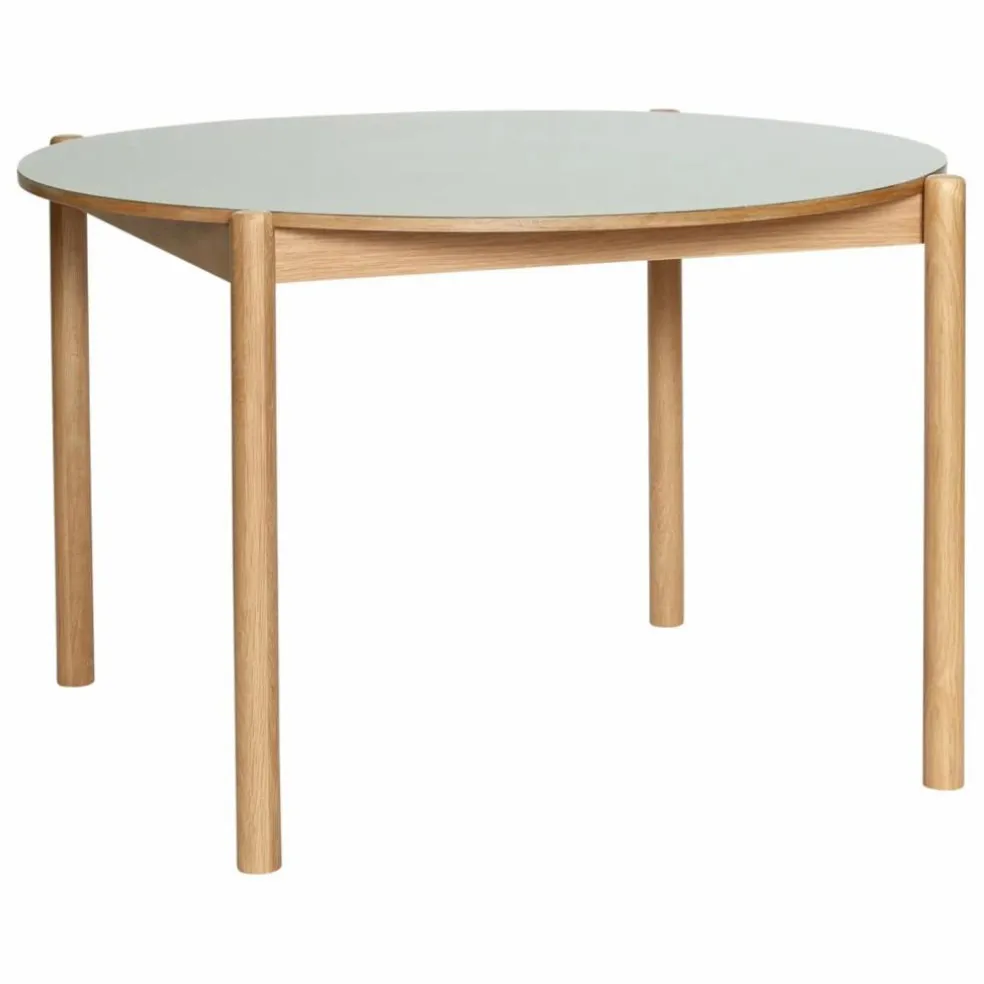 Table à manger ronde Oblique | Gris clair
