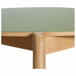Table à manger ronde Oblique | Olive