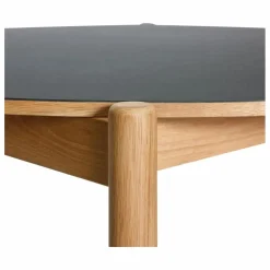 Table à manger ronde Oblique | Noir