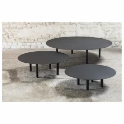 Table basse 02 en métal | Noir