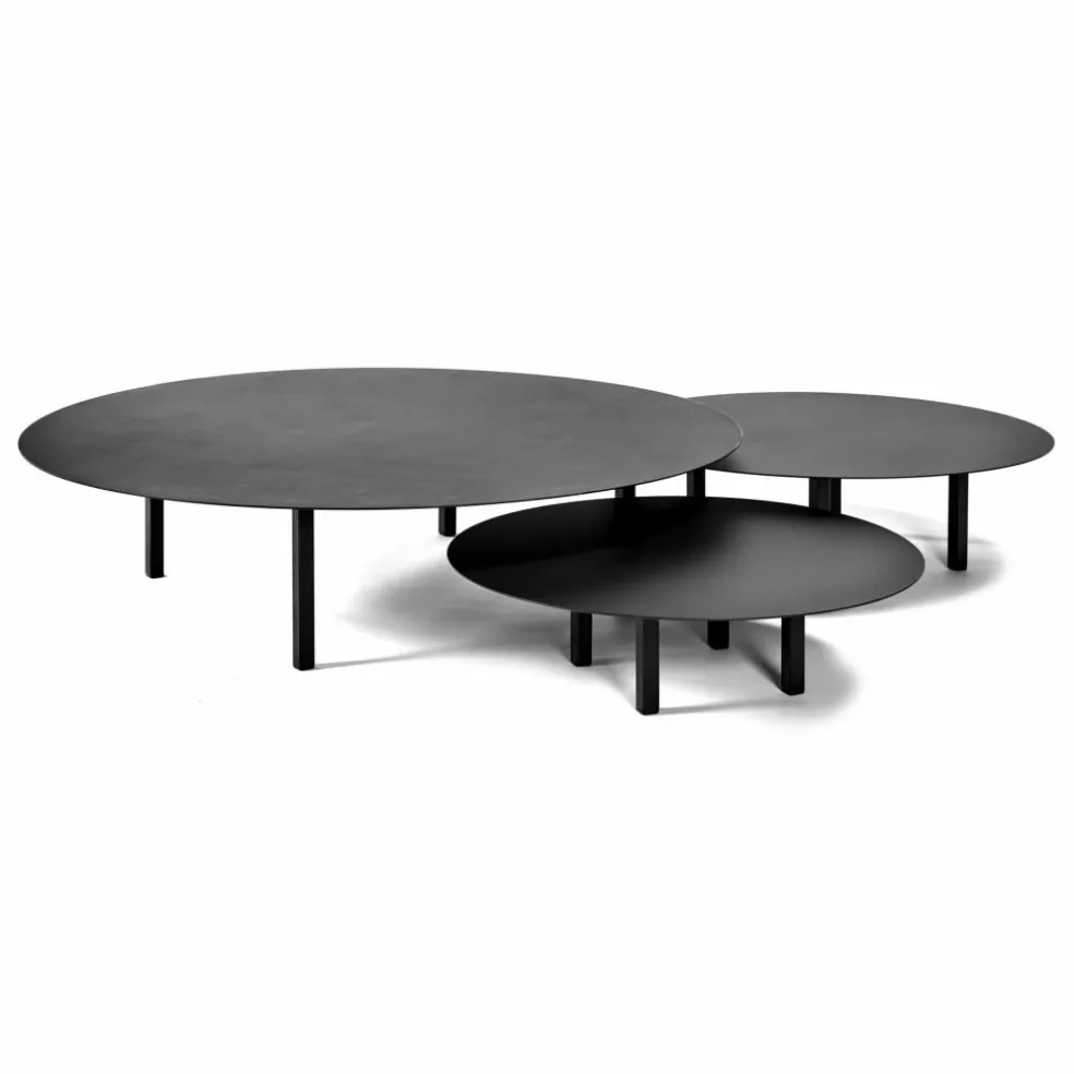 Table basse 02 en métal | Noir