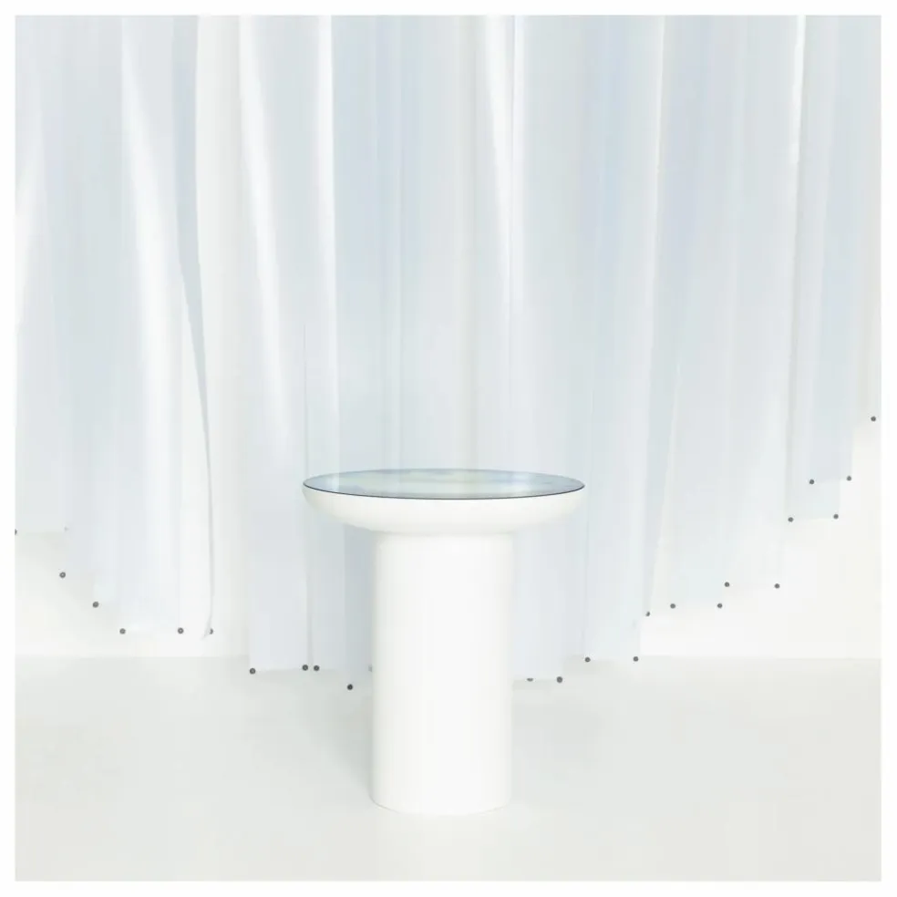 Table basse Francis, Constance Guisset | Blanc