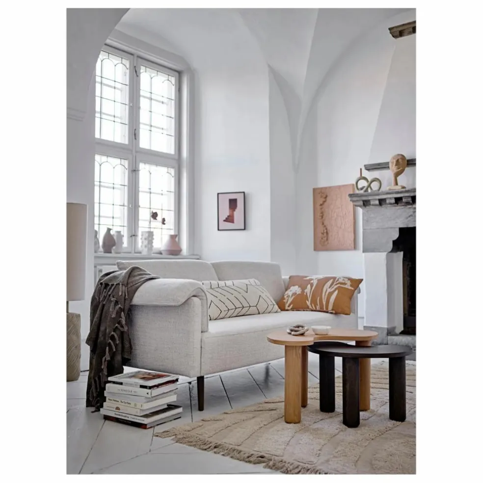 Table basse Luppa | Bois foncé