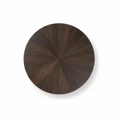 Table basse Post en bois FSC | Chêne fumé