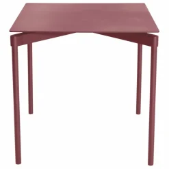 Table carrée Fromme outdoor - 4 personnes | Rouge Brun